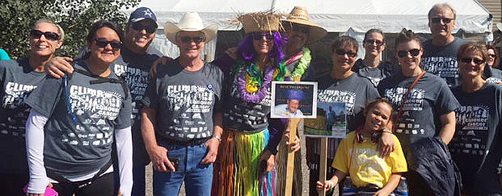 Participants in the Climb to Conquer Cancer