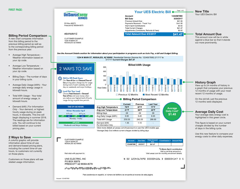 Sample Bill 1