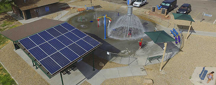 Splash Pad in Kingman