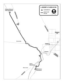 UniSource Energy Services: Approved Route, June 2021