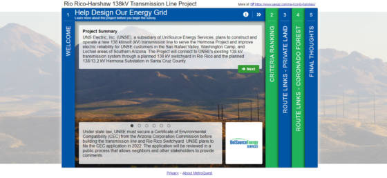 UniSource Energy Services: Encuesta Interactiva